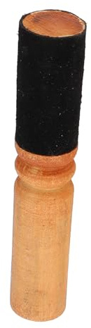 Buddha Klangschalenstab und PU für Yoga und Meditation | Leicht, Kompakt und Tragbar, Beige Ausführung mit Feiner Verarbeitung, für Klangschalen Zubehör