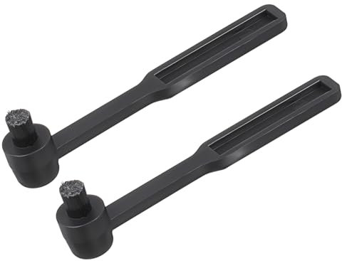 CIYODO 2piezas Limpiador De Agujas De Tocadiscos Kit De Limpieza para Discos De Vinilo Cepillos De Nailon