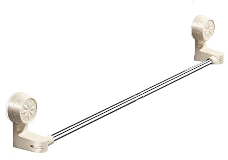 Barra portasciugamani a, per organizzare il bagno, in acciaio, con asta estensibile, presa forte per cucine, dormitori, hotel, piastrelle