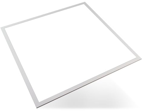 LUXULA LED BackLit Panel 62x62 cm IP44, 40W 4400lm, 3000K Warmweiß | 110° Abstrahlwinkel, LED Deckenleuchte für Feuchträume, Rasterdecke, Deckenplatten 62x62, inkl. ENEC Marken-Netzteil
