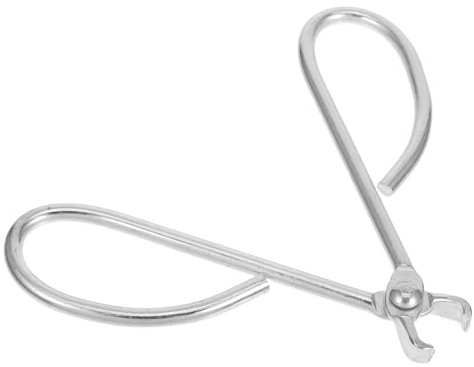 DEARMAMY Pinza para Piñones Segura y Fácil de Usar de Acero Inoxidable, Abridor de Nueces Doméstico para Romper Cáscaras de Piñones y Nueces