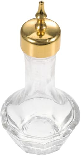 DOITOOL Bottiglia di Bitter in Vetro 50ml Tappo Ermetico in Vetro, Contenitore Portatile per Cocktail e Amari, Accessorio Professionale per Bar, Ristoranti e Casa