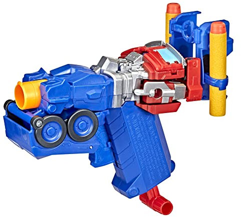 Transformers 2-in-1 Optimus Prime Blaster zum Film Aufstieg der Bestien, ab 6 Jahren, 17,5 cm