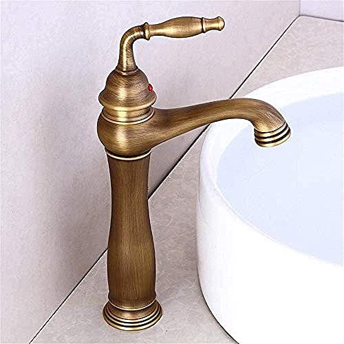 GRAWIT Faucet Faucet Antique Copper Faucet Hot and Cold Water Faucet Single Hole washbasin Faucet washbasin Bathroom washbasin Washbasin Made in China