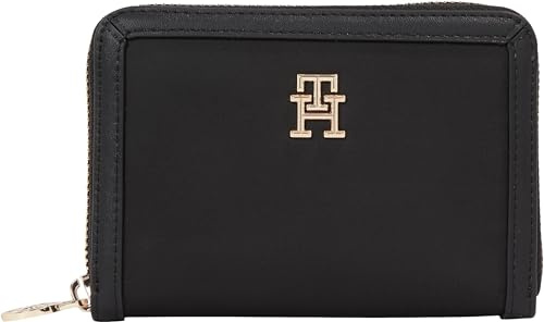 Tommy Hilfiger Damen Geldbörse Essential Klein, Schwarz (Black), Einheitsgröße