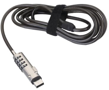 BELLIFFY Usb Lock Computer Lock for Notebook and Digital Devices Compatible Non-usb3.0 Ports Suitable for Office and Travel Security