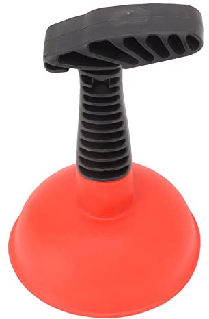 Sink Plunger, Mini Plunger with Slip Proof Short Handle, Powerful Plunger Sink Unclogger Tool for Bathrooms, Kitchens, Sinks, Baths and Showers (Type 1)