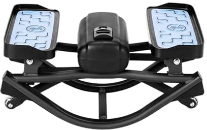 Stepper per fitness laterale, dispositivo tonificante per la parte inferiore del corpo, pedana per dimagrire la vita | piattaforma antiscivolo per il piede, attrezzatura portatile per la salute e il