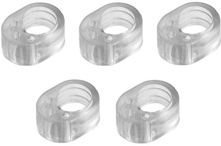 FELGNER Türklinken Puffer Türgriff Puffer - zum Schutz von Wänden und Möbeln - Leicht anzubringen - für fast alle Türklinken einsetzbar - als 1 Stück, 5er, 10er oder 25er Pack erhältlich - 5 Stück