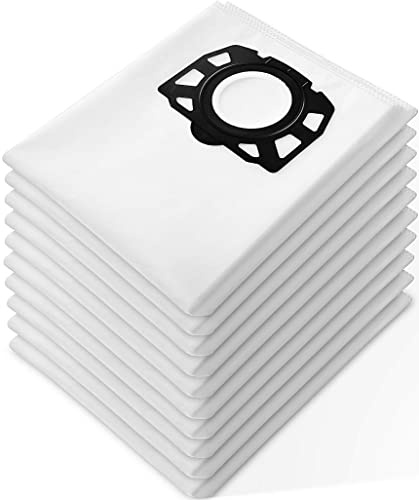 Pack of 10 Replacement Vacuum Cleaner Bags for Karcher mv4 mv5 mv6 wd4 wd5 wd6