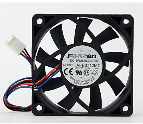 AFB0712MC 7015 70mm 12V 0.24A chassis computer CPU cooling fan