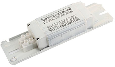 Ruilogod AC 220V 40W 0.43A Économie d'énergie Ballast électronique Blanc