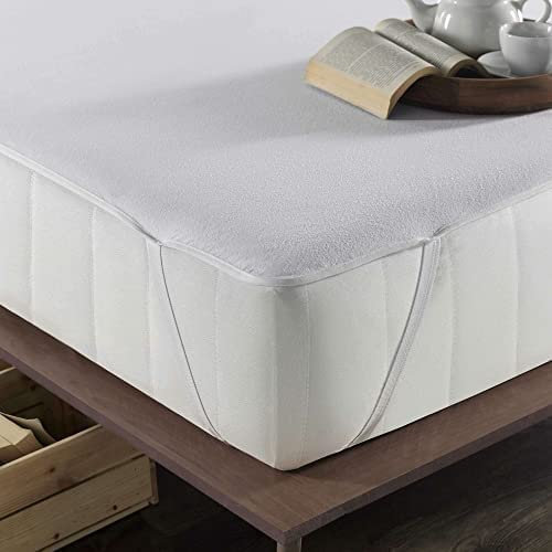 LIVESSA Matratzenschoner 200x220 - Matratzen-Schutzhülen, wasserdichte Matratzenauflage, Mit Elastisch Eckbändern, Oeko-TEX Zertifiziert, matratzenschoner 90 x 200