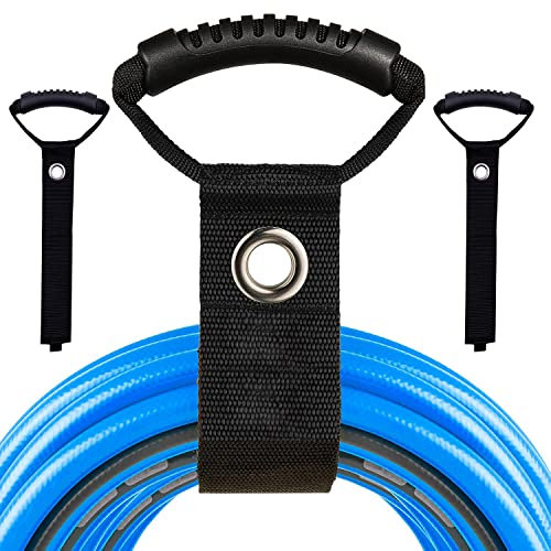 Verlängerungskabel-Organizer Kabelbinder Kabelriemen 3Stk Aufbewahrungsgurte mit Dreieckschnalle Griff und klettband für Kabel, Drähte, Seile, Schläuche