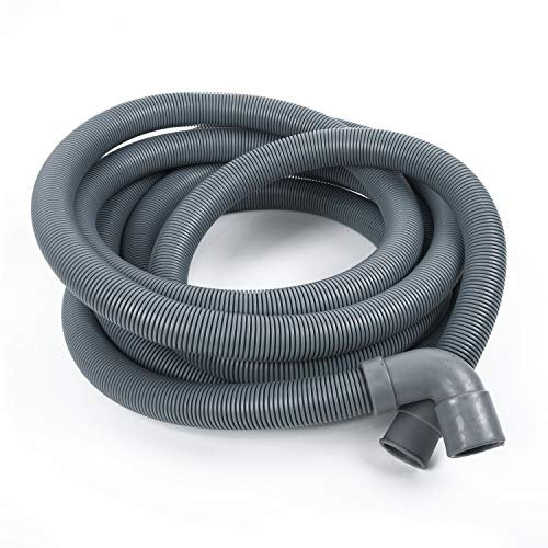 LSSEDA Drain Hose,Replacement Drain Hose,Washer Washing Machine Dishwasher Drain Hose Outlet Pipe Extension 22mm for Dishwasher,(Color:Gray)