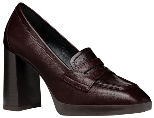 Geox D Teulada DMary Jane da Donna, Rosso Vinaccia, 38 EU