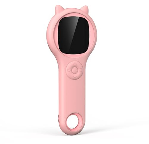 Handmikroskop für Studenten, Taschenmikroskop mit 100- Bis 500-fachem Zoom für Kinder, 2-Zoll-IPS-Bildschirm, Handmikroskop für Kinder, 8 LED-Leuchten, USB-Anschluss Typ C für