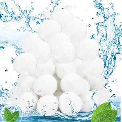 700g Filterbälls, Filter Balls, Filterkugeln, Filterballs FürPoolpumpe, Pool Pumpe Filterballs, Schwimmbad Filterballs, Poolreinigung Zubehör, Pool Filterkugeln, für Sandfilteranlage Schwimmbad