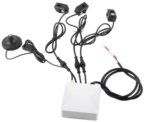 Moniteur d'énergie intelligente à 3 phases Montage d'électricité WiFi à la maison