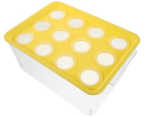 DIKACA Mini Aquaponik Fischbecken mit Deckel Platzsparendes Hydroponik System für Betta Fische und Pflanzen Kleines Fischglas für Innenräume Modernes Desktop Aquarium für Zimmerdekoration