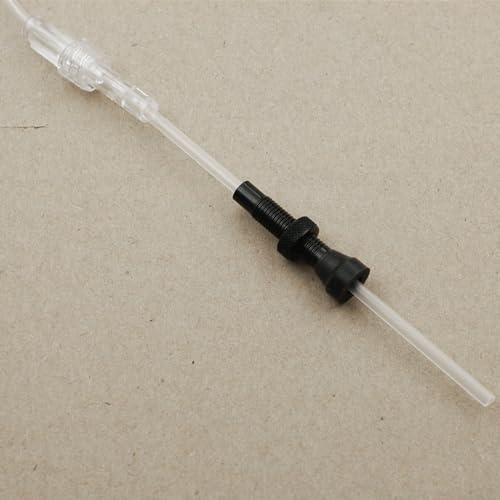 Zilimontt Injecteur de mastic de pneu sans chambre à air pour vélo et VTT – Outil de remplissage manuel de pneus de 60 ml avec compatibilité avec valve et plastique, caoutchouc