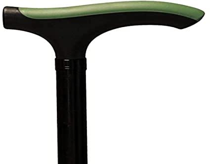 T-handle Advance Canne pliante et extensible en aluminium Vert
