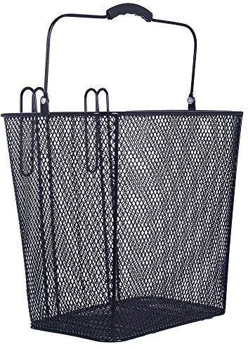 Oxford Schwarz Wire Rear Pannier Fahrradkorb (One Size, Schwarz)