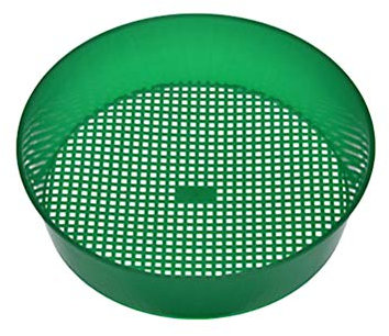 DOITOOL Garden Sieve Plastic Riddle Soil Sieve Mesh Screen Gardening Seedling Tool