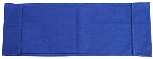 Stuhltuch, Stuhlsegel Ersatz 2 Größen mit 2 Stück für Casual Regiestuhl(Blau)