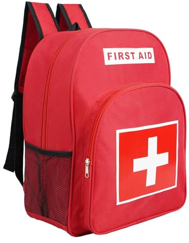 My Pet Elephant Erste-Hilfe-Rucksack, Notfall-Rucksack, wasserdicht & große Kapazität, Leere Erste-Hilfe-Tasche, ideal für Home Office EMT Sanitäter