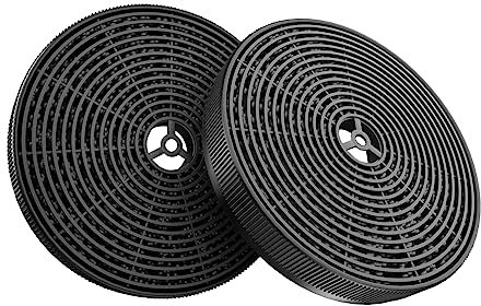 IsEasy Umluft - Filtro de carbón activo para campana extractora (2 unidades, 60 cm y 90 cm)