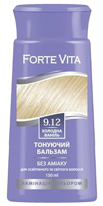 Semi-permanenter Tönungsbalsam Haarfarbe Tonic Haarfärbe-Tönungsbalsam, auswaschbar, ohne Ammoniak (9.12 cold vanilla)