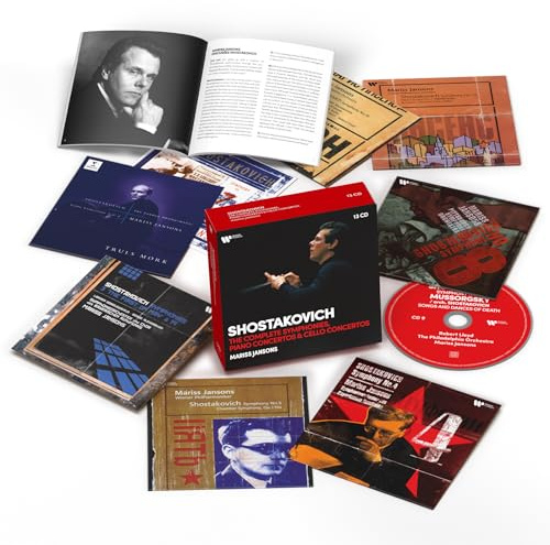 Schostakowitsch: Sinfonien 1-15, Cello-, Klavierkonzerte (13 CDs)