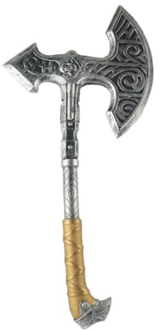 CALLARON Cosplay Hachas Juguete Hachas Plástico Juguete Vikingas Martillo Regalos Halloween Prop para Disfraz Guerrero Juego Batalla