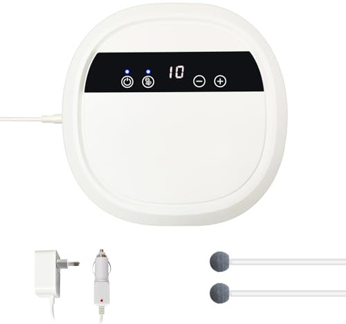 Generador de ozono para agua y aire, Ozonizador con iones negativos, purificador de aire elimina el olor, para el hogar y el coche - 600mg/h
