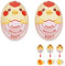 2 Stück Eieruhr zum Mitkochen(Hart/Mittel/Weich),Egg Timer,Timer für Gekochte Eier,Neuzeit Eieruhr,Auswahl des Reifegrads von Eiern je Nach Temperatur,für Zuhause, Schule,Restaurant