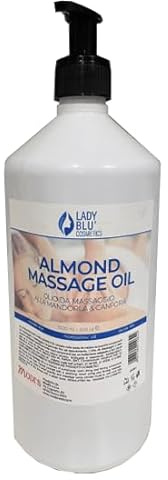 Lady Blu Almond Massage Oil Olio da Massaggio alla mandorla & canfora 1000ml