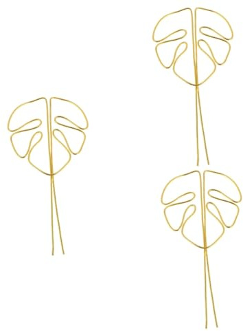 3 Pièces Treillis pour Plantes Grimpantes Monstera Support Décoratif pour Plantes Pot