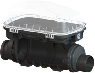 KESSEL 80100 - Grundkörper/Reinigungsrohr Controlfix DN 100 für freiliegenden Einbau