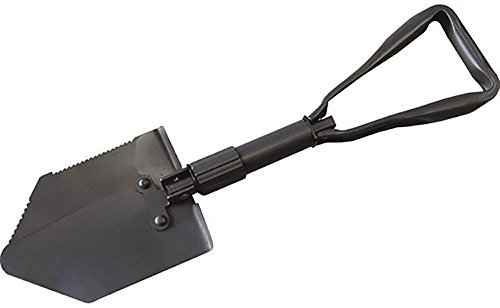 Kombat Tactical Army Military Entrenching Tool Tri Folding Shovel Spade + Case