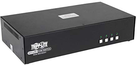 Tripp Lite 4 Port HDMI to DisplayPort Dual Monitor Secure KVM Switch