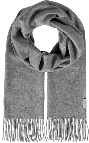 FRAAS Kaschmir Schal 42 x 190 cm - Stola aus 100% reinem Kaschmir für Damen - einfarbige Stola - Wärmend und Hautfreundlich