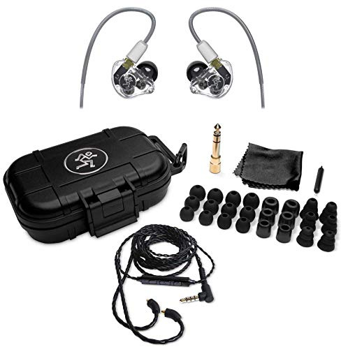 Mackie MP-320 professionelle In-Ear-Monitore (IEMs) mit Schallisolierung und DREI dynamischen Treibern