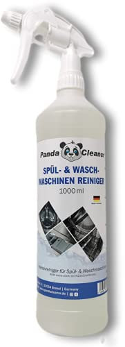 PandaCleaner Detergente per lavatrice e lavastoviglie, 1000 ml, anticalcare per la pulizia e la protezione (flacone spray da 1000 ml)