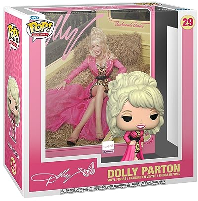 Funko Pop! Albums: Dolly Parton - Backwoods Barbie - Vinyl-Sammelfigur - Geschenkidee - Offizielle Handelswaren - Spielzeug Für Kinder und Erwachsene - Modellfigur Für Sammler und Display