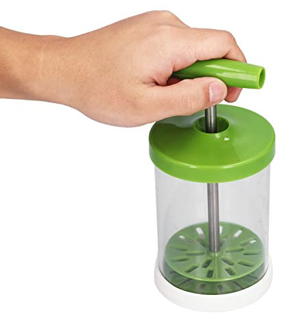 Milk Frother,Handheld Milk Foamer with Fine Mesh Sieve,Milk Foam Milk Frother Manual,Cappuccino Latte Milk Frother,Manual Milk Frother DIY Fancy Coffee Cream Coffee Foamer for Kitchen Baking