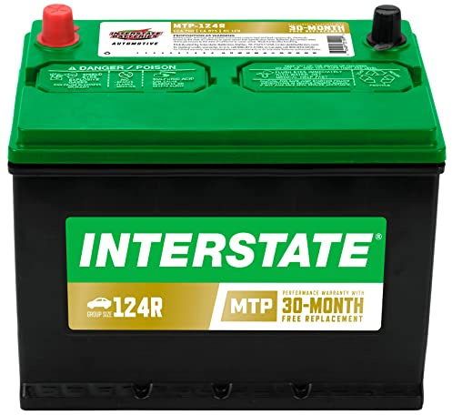 Interstate Batteries Group 124R Car Battery Replacement (MTP-124R) 12V, 700 CCA, 30 Month Warranty, Replacement Automotive Battery for Cars