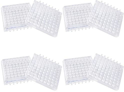WakiHong 8 PCS Transparent Spiked Caster Cup Square Spiked Carpet Protector | Spiked Furniture Cup for Tables,Sofas,Chairs Other Furniture Pads