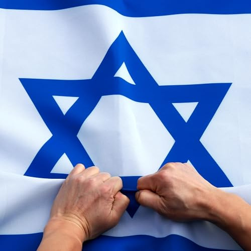 Anley reißfeste Technologie Doppelseitige 3-lagige Israel-Flagge 3 x 5 Fuß – lebendige Farbe, Segeltuchkopf und knitterfest – die stärkste, langlebigste israelische Nationalflagge 3 x 5 Ft