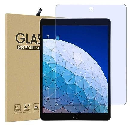 FiiMoo Anti-Blaulicht Displayschutz Folie Kompatibel mit iPad Air 3 2019 / iPad Pro 10.5 Zoll, Augenpflege, Augenermüdung Lindern [Blockiert übermäßiges schädliches blaues licht & UV]
